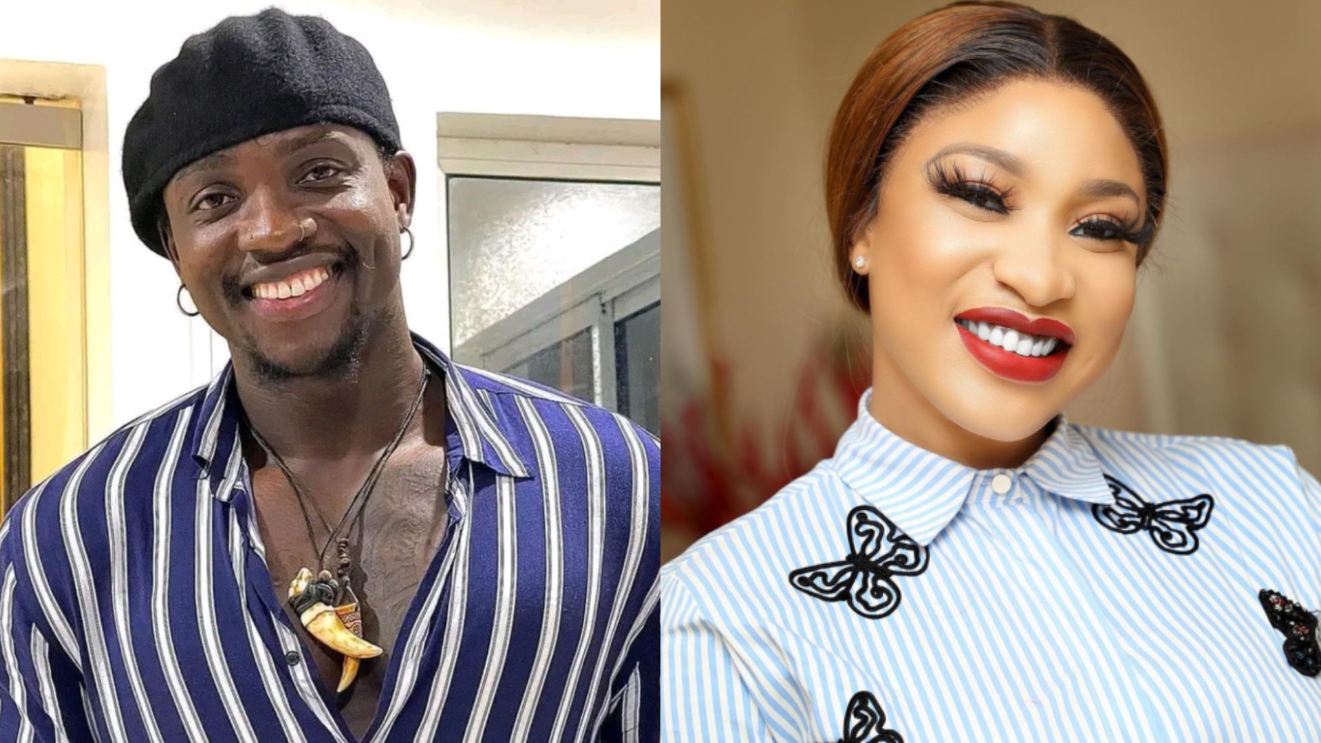 “Where is the justice for MohBad?” – Very Dark Man mocks Tonto Dikeh after she joined APC