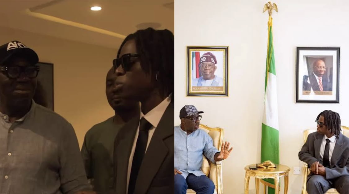 Let’s build our institutions so others don’t give us awards backstage – Rema tells Governor Obaseki [video]