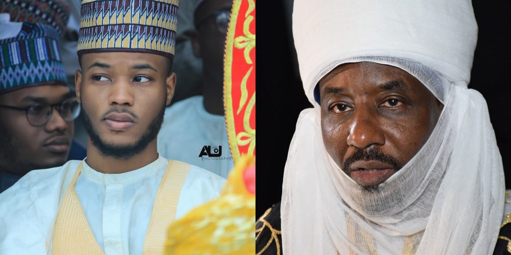 Sanusi’s son reacts as Court ‘sacks’ his father