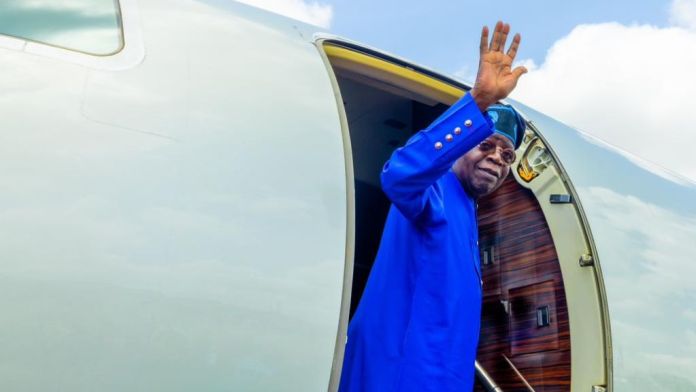 President Tinubu Departs Nigeria