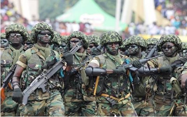 Armed Military Officers Storm Ikeja Electric Office (VIDEO)