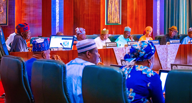 Tinubu presides over FEC Meeting