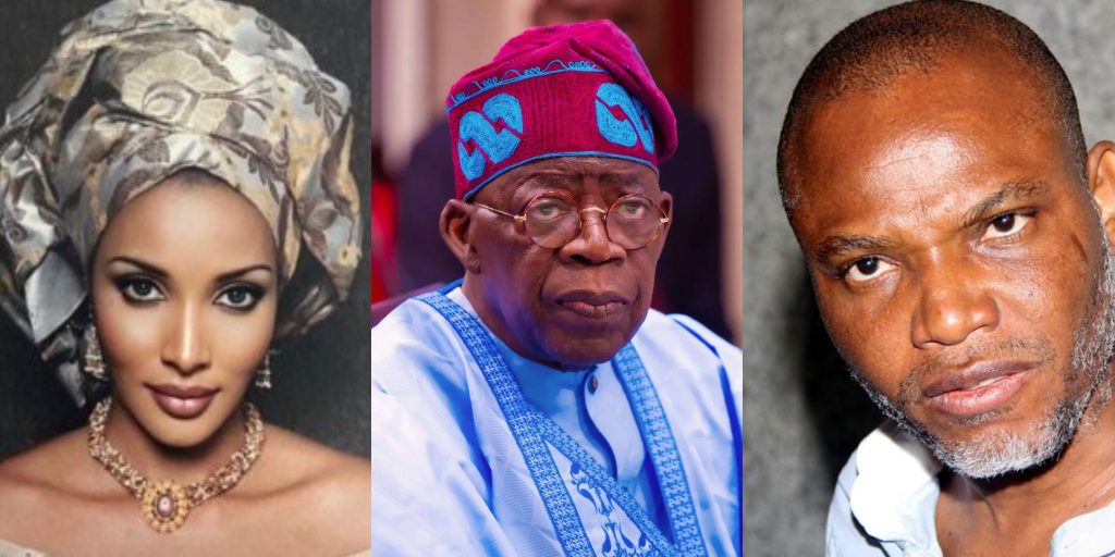 Bianca Ojukwu speaks on Tinubu releasing Nnamdi Kanu