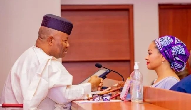 Akpabio gives condition to lift Senator Natasha’s six-month suspension